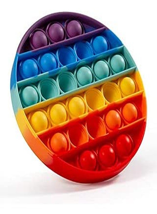 Evisha Pop It Push Pop Bubble Stress Anxiety Fidget Sensory Toy for Autism Stress Relief (Multicolored) - Image 3